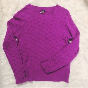 JCrew Women’s Cable Knit Wool Angora Sweater